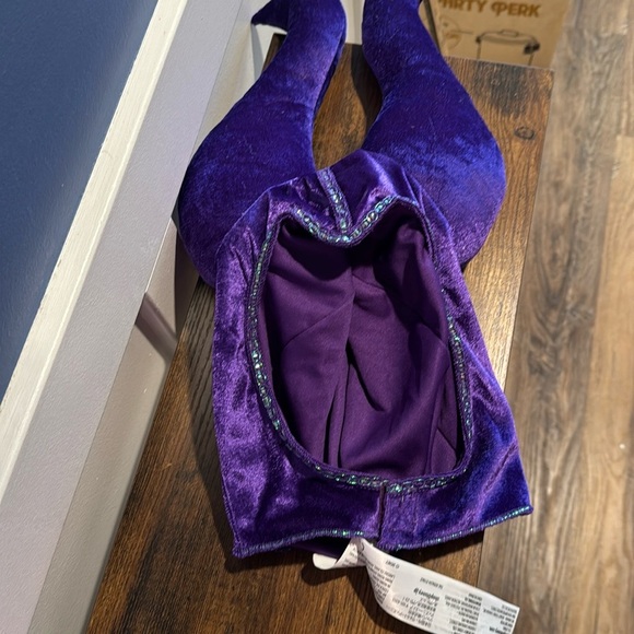 Disney Maleficent Horn Costume Head Piece Kids 9/10 Purple - Picture 1 of 6